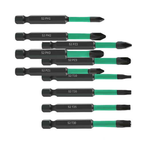 10Pcs Torx Screwdriver Bit Set 1/4Inch Shank Magnetic Head