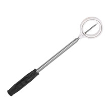 Telescopic Golf Ball Retriever Grabber Tool with Spring Release-Ready Head for Water Pond Lake White