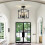 Living And Home Black Cage Metal Ceiling Light 3