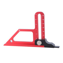 Adjustable Depth Measuring Tool Aluminum Depth Meter Accurate Height Gauge Double Scale Measuring Tool for Woodworking Meter