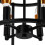 Living And Home Black Cage Metal Ceiling Light 5