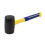 Lightweight Rubber Hammer Installation Hammer Rubber Soft Handle for Projects, 1