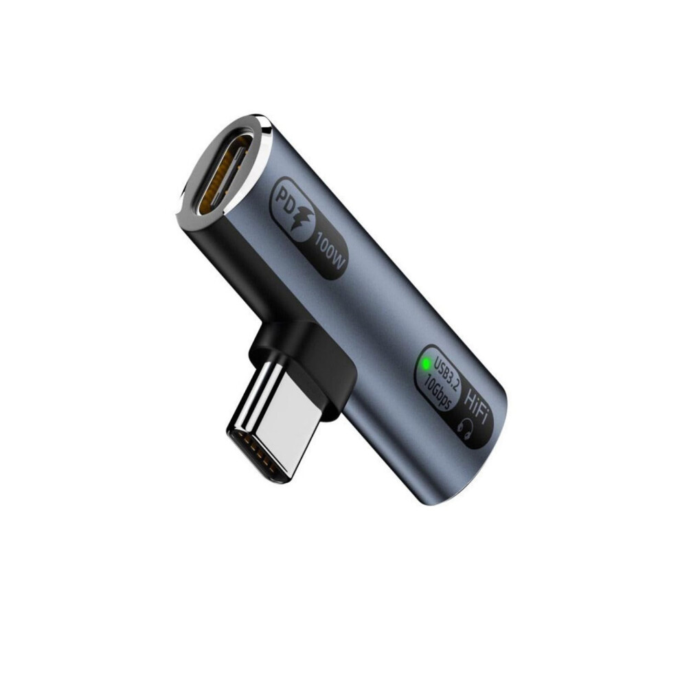 Usb C Headsets Adapter And Quick Charging 10Gbps For Hifi Sound On Phone 15 S22 And More Headphones Auditory Type C Auditory Adapter Grey 9105992044610