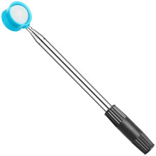 Golf Ball Retriever 9Ft/12Ft Portable Retractable Telescopic Scoop With Double Sided Pick Up Cup Shape For Water Hazards (Blue 9Ft)