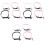 12 Halsband Veiligheid Versiering Kitten 4