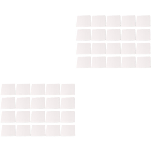 40 Stuks Vierkante Kartonnen Cakebox Pads 6 Inch Wit 2