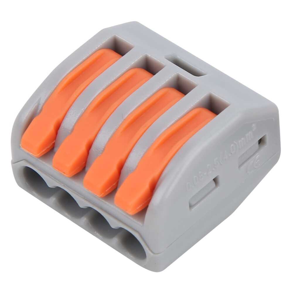 Mini 50Pcs Push Wire Connect Terminal Blocks Pct-214 Flame-Retardant 5021360486018