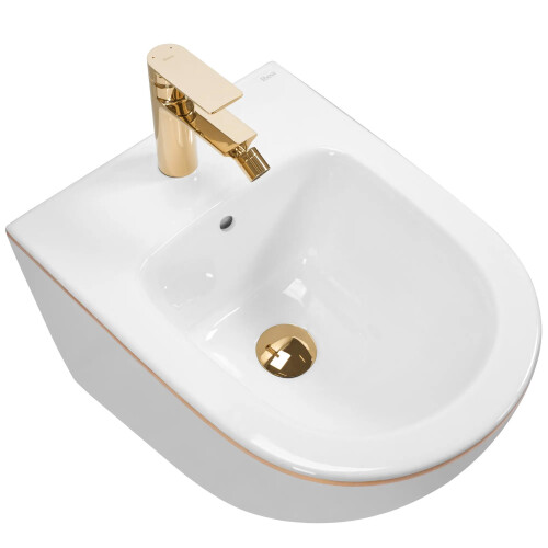 Μπιντέ Τοίχου Rea Carlo Mini White Edge 1