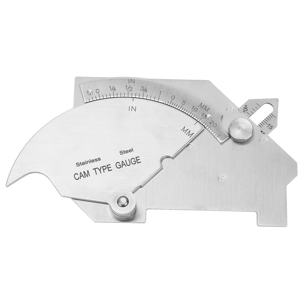 Bridge Cam Gauges, Steel Weld Gauges Mg 8 Weld Seam Inspection Ruler Bridge Cam Welding Gage 9339159189481