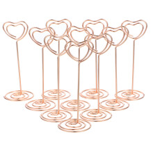 48 Unidades Soportes Corazón Para Fotos Y Menús, Fiesta