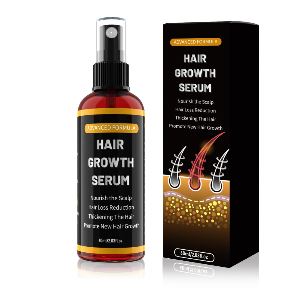 Yaahei Minoxidil 5% Men And Women Hair Growth Oil Spray,Reduces Hair Loss,Promotes Hair And Beard Regrowth?Contain Rosemary Oil For Hair Growth,Gentle