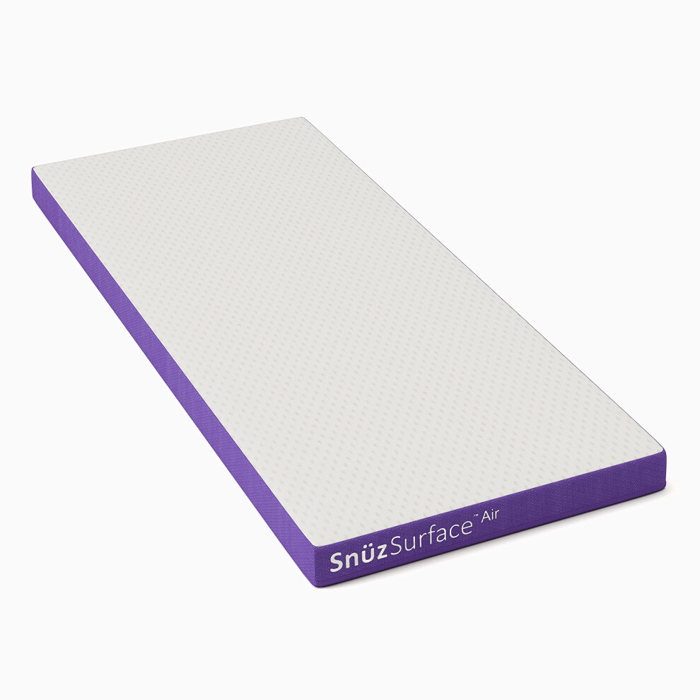 Snuz SnuzSurface Air Crib Mattress SnuzPod4, Polyester, SnuzPod4-40x77.5cm,White-image-OPC-PMXVPGQ-NEW