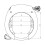 Abus ABUS Unisex - Adults 5755L NR BK OE Frame locks, single colour, universal 4