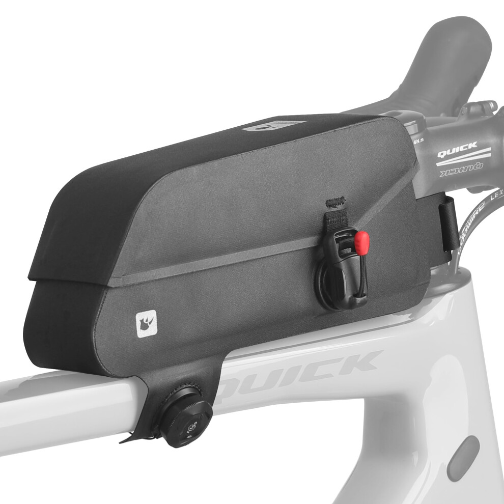 Rhinowalk Bike Frame Bag with Magnetic Flap Waterproof Bicycle Top Tube Bag Bikepacking Cycling Tools Storage Bag for MTB Road Bike-image-OPC-PMXWYY2-NEW