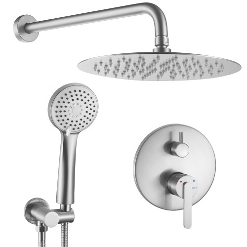 Shower System Rea Ontario Brush Nickel + Box