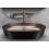 Opzetwastafel Rea Cleo 61 Copper Bush / Black 11
