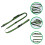 1Reflecterende Groene Hondenriem Met Tailleband 7