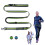 1Reflecterende Groene Hondenriem Met Tailleband 4