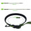 1Reflecterende Groene Hondenriem Met Tailleband 2