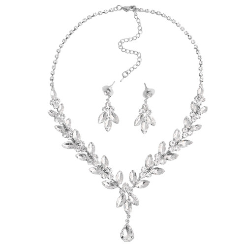 2 Set Sposa Ecologici con Collana e in
