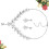 2 Set Sposa Ecologici con Collana e in 11