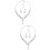 2 Set Sposa Ecologici con Collana e in 7