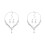 2 Set Sposa Ecologici con Collana e in 2
