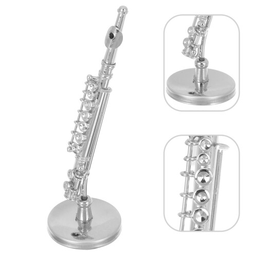 Set Flauto Miniatura In Rame Con Scatola Conservazione 2