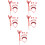5 Set Cerchietto A Per Per Ragazza 7