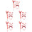 5 Set Cerchietto A Per Per Ragazza 6