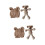 2 Pezzi Fotografia Cappellino Con Beige 7