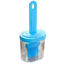 Pastry Brushes Oil Brush, Silicone Bottle Brush, Portable Barbecue Oil Brush, Kitchen Baking Oil Brush Tool Pastry Brush(Blau)