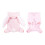 3Pcs Roupa De Coral Com Orelhas De Coelho Para Cachorro 10