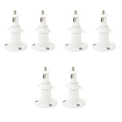 6 Unidades Suporte Parede Ajustável Para Câmera Cctv 2