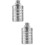 2Pcs 1/2 Inch Top Inlet Automatic Shut Off Float Valve 9