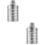 2Pcs 1/2 Inch Top Inlet Automatic Shut Off Float Valve 8