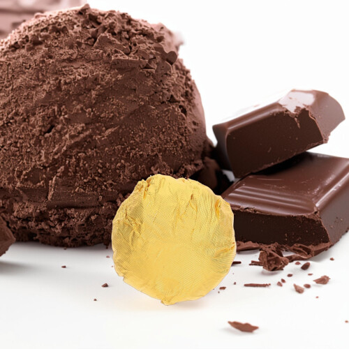 100 Unidades De Embalagem Para Chocolate Folhas De Alumínio 2