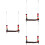 3Pcs Poleiro Para Pé, Brinquedo , Suporte 6