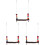 3Pcs Poleiro Para Pé, Brinquedo , Suporte 2