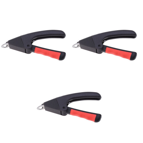 3Pcs Alicate Unhas Animais Aço Inoxidável Para Cães Pequenos 2