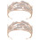 2 Unidades Coroa Para Noiva Vestido Tiara 6