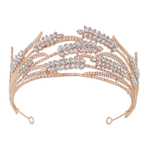 2 Unidades Coroa Para Noiva Vestido Tiara 1
