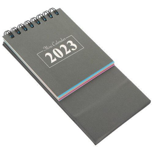 3Pcs Mini Calendário De Pequeno Com Impressão Inglês 2023 2
