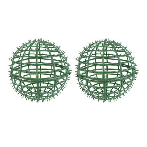2Pcs Suporte De Bola Plástico Para Flores E Decorações