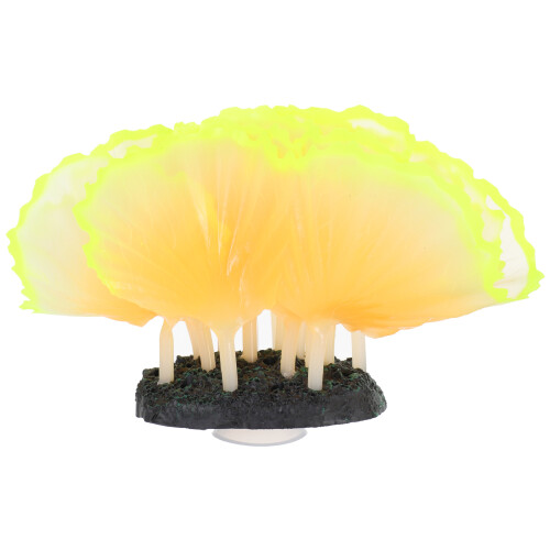 3 Unidades Planta Fluorescente De Coral Simulado Para