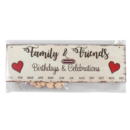 3Pcs De Para Calendário De Aniversários Com Acessórios 1