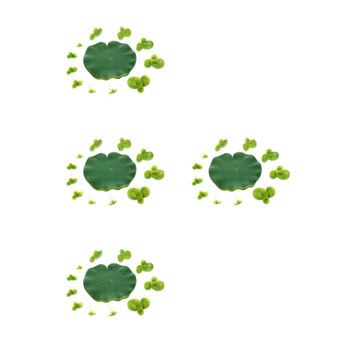4 Conjuntos De Espirolina Artificial Plástica Para 2