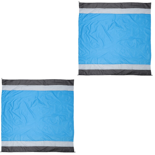 2Pcs Almofada De Acampamento Nylon Impermeável Para Praia 2