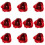 20 Unidades Embalagens Para De Rosa Chocolate Doces 11