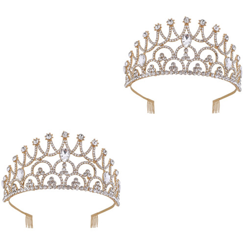 2 Unidades Tiara Coroa Noiva Aniversário 2